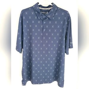 Men's Walter Hagen Perfect 11 golf shirt, size Large